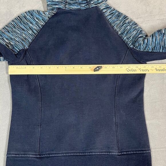 Lululemon Womens Scuba Hoodie Jacket Size 6 Inkwell: We Are From Space ***READ** - Picture 7 of 9